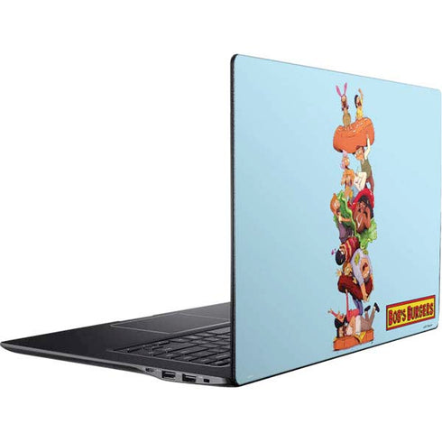 Bobs Burgers Stacked Ativ Book 9 (15.6in 2014) Skin